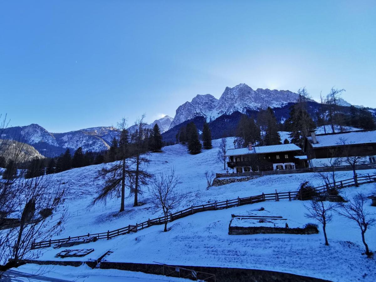 Hotel Garni Post Grainau Buitenkant foto