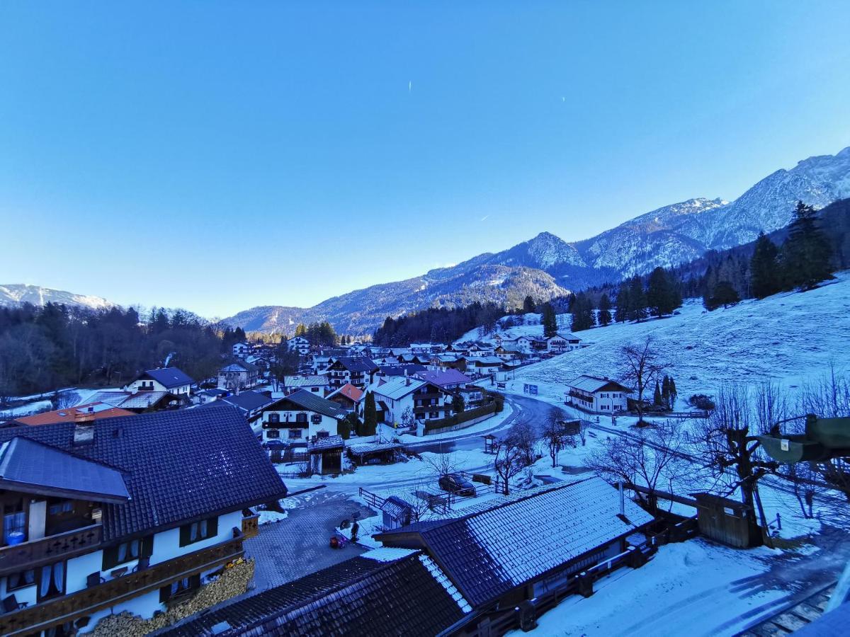 Hotel Garni Post Grainau Buitenkant foto